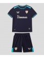 Billige Athletic Bilbao Bortedraktsett Barn 2025-26 Kortermet (+ Korte bukser)